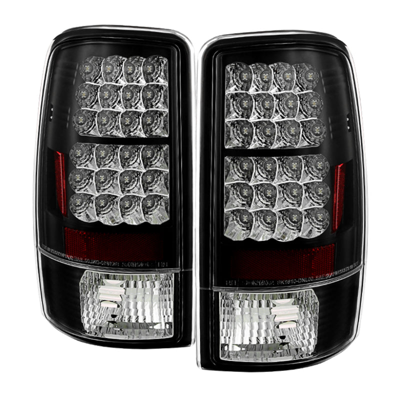 Spyder Chevy Suburban/Tahoe 1500/2500 00-06/GMC Yukon LED Tail Lights Black ALT-YD-CD00-LED-BK 5001528 5001528 Photo - Primary