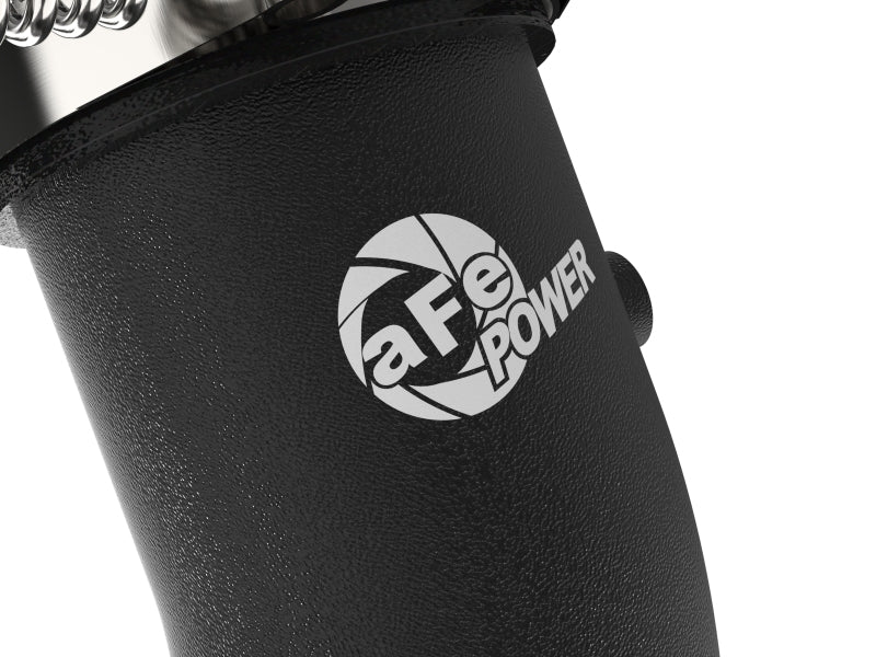 aFe 19-23 RAM Diesel L6-6.7L BladeRunner 3.5 IN Aluminum Cold Charge Pipe - Black 46-20619-B 46-20619-B Photo - Close Up