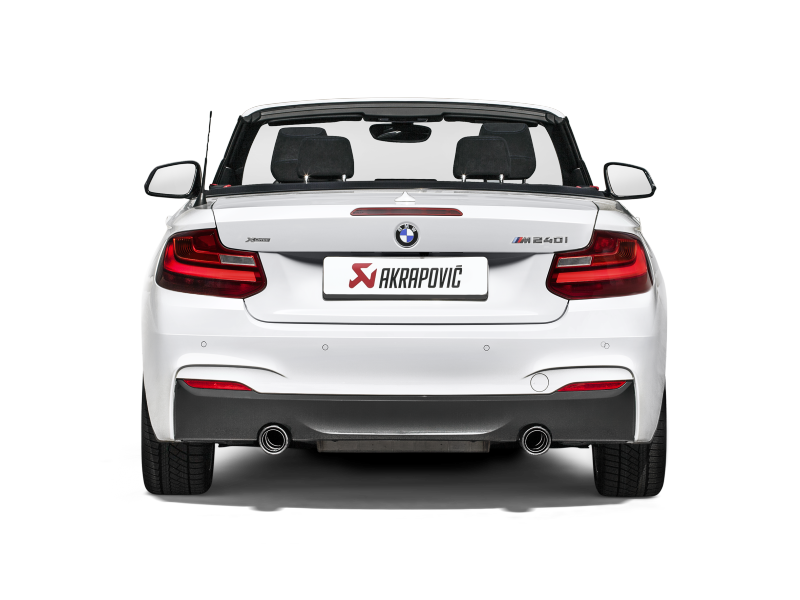 Akrapovic 16-17 BMW M240i (F22 F23) Evolution Line Cat Back (SS) w/ Carbon Tips (Req. Link Pipe) MTP-BM/SS/4H MTP-BM/SS/4H User 3