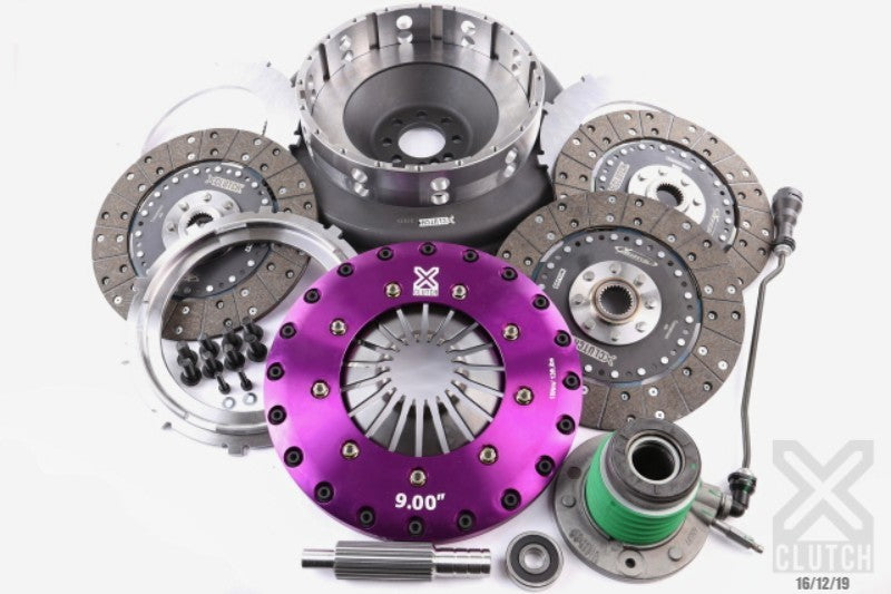 XCLUTCH 14-19 Chevrolet Corvette 6.2L 9in Triple Solid Organic Clutch Kit XKCR23632-3G XKCR23632-3G Photo - Primary