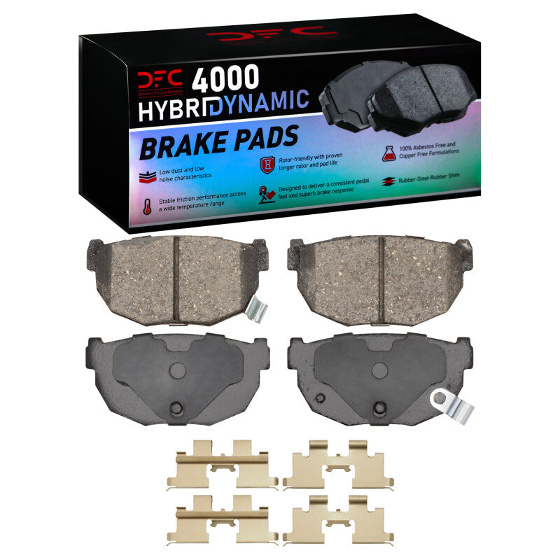 DFC DFC 4000 HybriDynamic Brake Pads Brakes, Rotors & Pads Brake Pads - OE main image