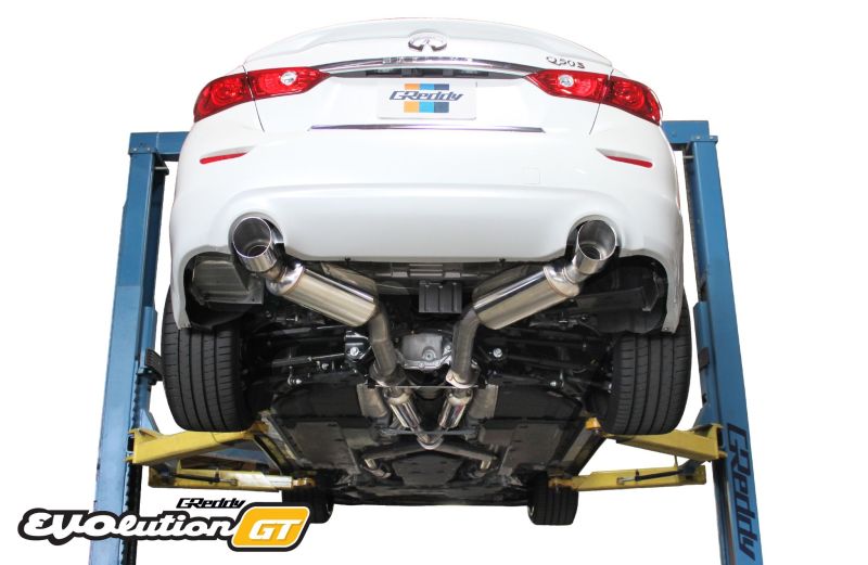 GReddy Infiniti Q50 Turbo EVOlution GT Exhaust 10128306 Photo - Primary