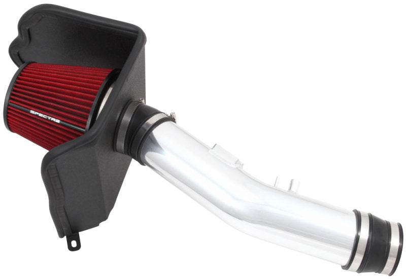 Spectre 10-18 Toyota FJ 10-15 4Runner V6-4.0L F/I Air Intake Kit - Polished w/Red Filter 9002 9002 Photo - out of package