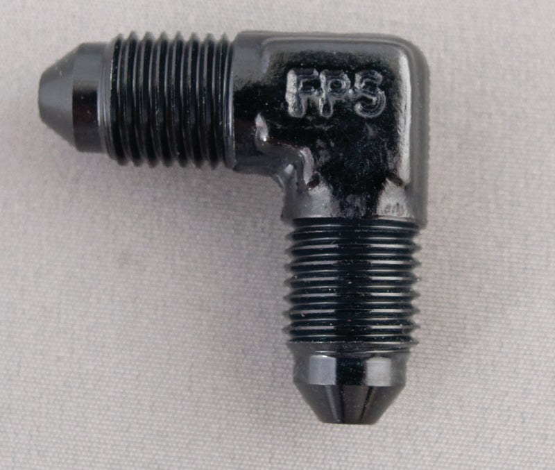 Fragola -10AN x 90 Degree Union Fitting - Black 482110-BL 482110-BL Photo - Primary