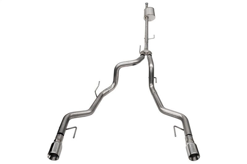 CORSA Performance Corsa 2021-2023 Ford F-150 SuperCrew/5.5ft Bed 5.0L V8 Sport Cat-Back Dual Rear Exit-Polished 21184 21184 Photo - Primary