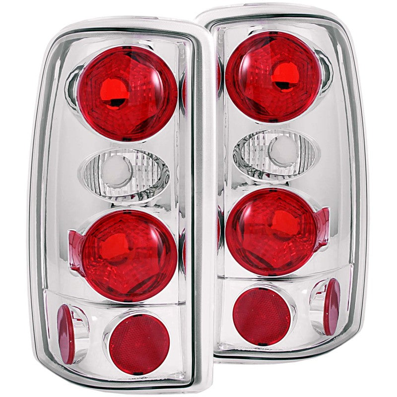 Anzo 2000-2006 Chevrolet Suburban Taillights Chrome 211008 Photo - Primary