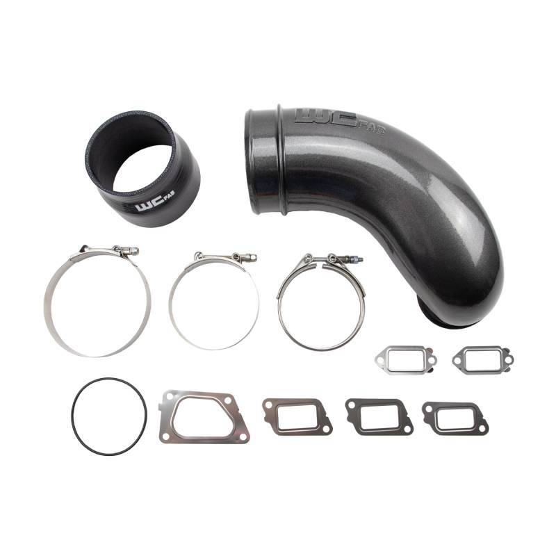 Wehrli 11-16 Chevrolet 6.6L LML Duramax 5in Intake Horn- Bronze Chrome WCF100417-BC WCF100417-BC Photo - Primary