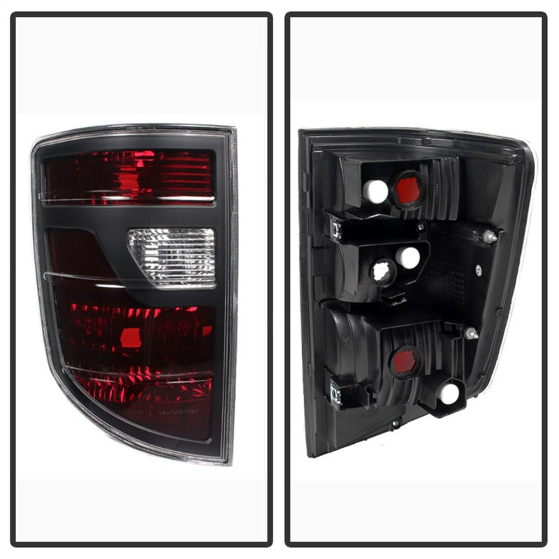SPYDER Xtune Honda Ridgeline Pickup 06-08 OEM Style Tail Lights Red Smoked ALT-JH-HRID06-OE-RSM 9033193 9033193 Photo - Unmounted