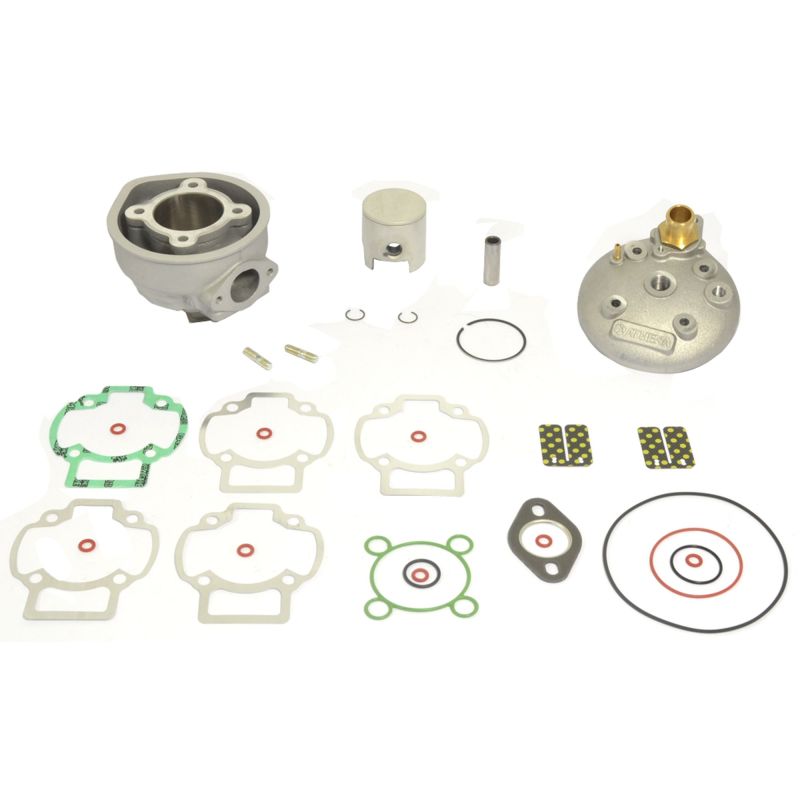 Athena 14 Aprilia SR Iniezione E Carburatore 47.6mm Bore 12mm Pin Flat Piston BB Cyl Kit w/Head Bore 082500 082500 Photo - Primary