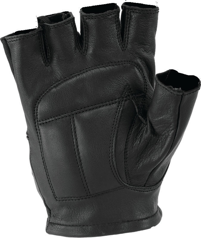 Kuryakyn Leather By River Road Hollister Shorty Gloves Black - Small 094454 094454 User 1