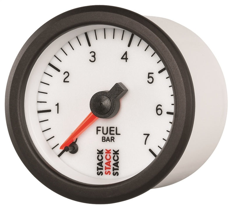 Autometer Stack 52mm 0-7 Bar M10 Male Pro Stepper Motor Fuel Pressure Gauge - White ST3355 ST3355 User 2