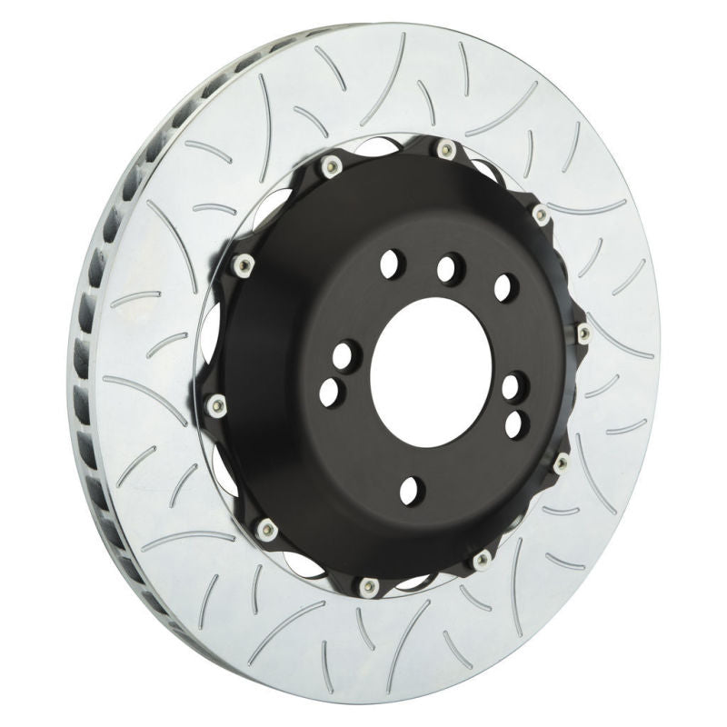 Brembo 04 360 Challenge Stradale Rear 2-Piece Discs 350x34 2pc Rotor Slotted Type3 203.8005A 203.8005A Photo - Primary