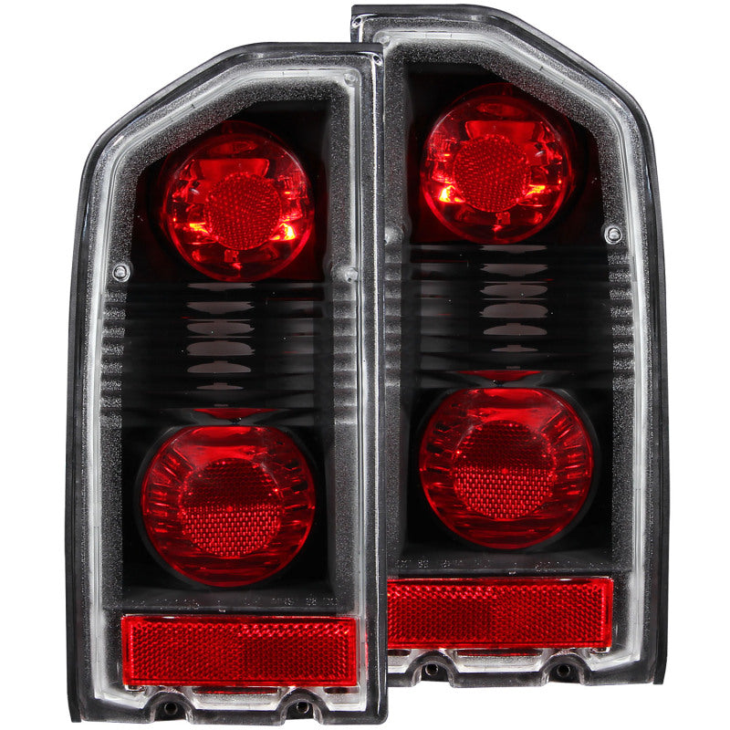 Anzo 1988-1998 Suzuki Vitara Tail lights Black 211134 Photo - Primary