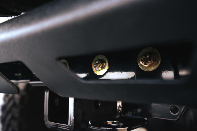 DV8 Offroad 07-21 Jeep Wrangler (JK/JL) Bolt-On Hitch w/o Lights AHJP-02 AHJP-02 Photo - Mounted