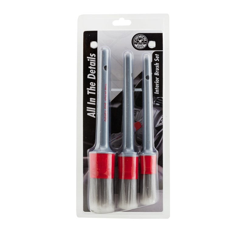 Chemical Guys Interior Detailing Brushes - 3 Pack (P12) ACC600 ACC600 User 1