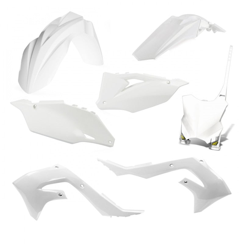 Cycra 21-23 Kawasaki KX450X 5 PC. Replica Body Kit White 1CYC-9425-42 1CYC-9425-42 Photo - Primary