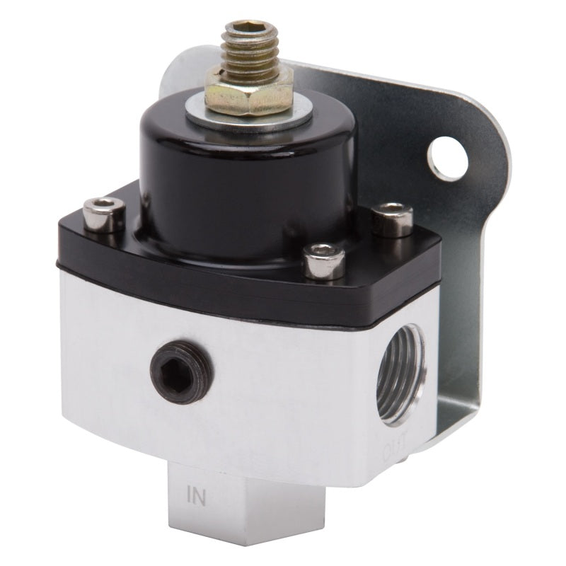 Edelbrock Adjustable Billet Fuel Pressure Regulator (4.5 to 9 psi) 8190 Photo - Unmounted