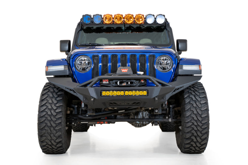 Addictive Desert Designs 18-23 Jeep Wrangler JL/JT Stealth Fighter Front Bumper F960292110103 F960292110103 Photo - Mounted