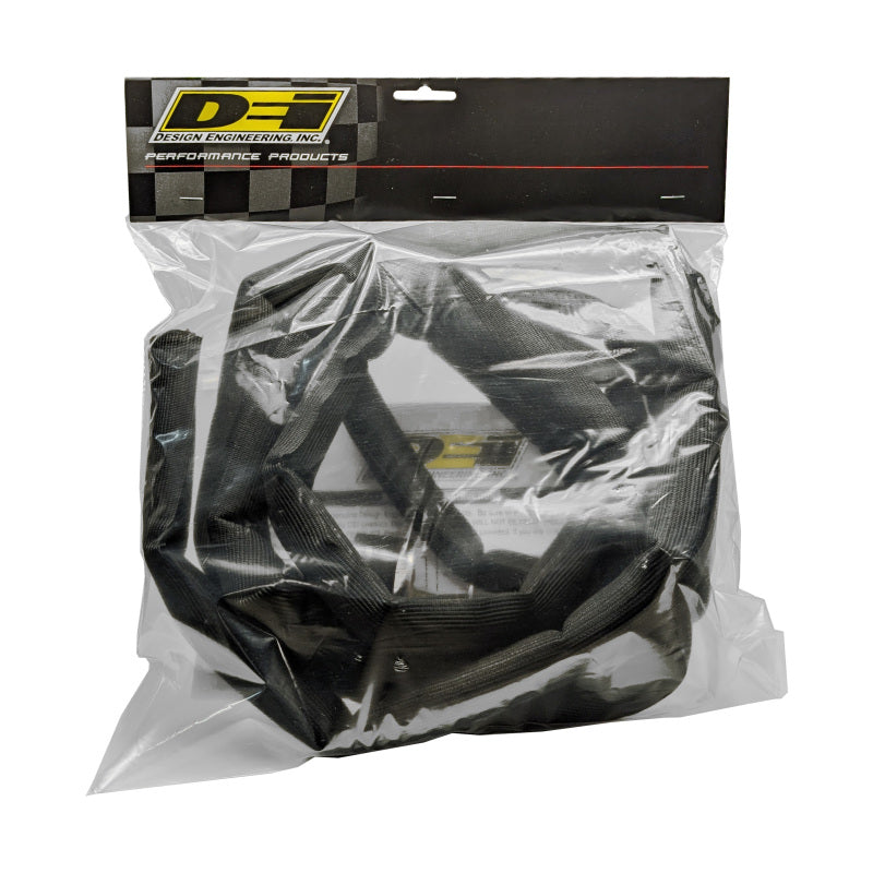 DEI Split Wire Sleeve Easy Loom 25mm-1in x 10 Black 10656 10656 Photo - in package