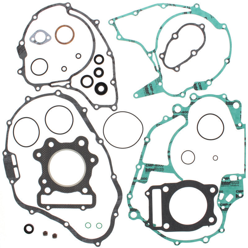QuadBoss 88-00 Honda TRX300 FourTrax Complete Gasket Set w/ Oil Seal 564080 564080 Photo - Primary