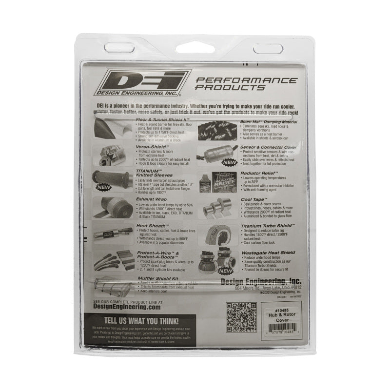 DEI Hub and Rotor Cover 10485 10485 Photo - Unmounted