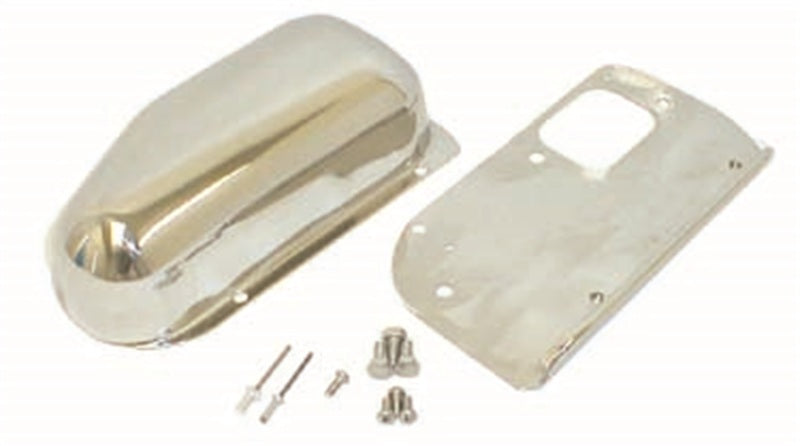Rugged Ridge 76-86 Jeep CJ Stainless Steel Wiper Motor Cover Kit 11122.02 11122.02 Photo - Primary