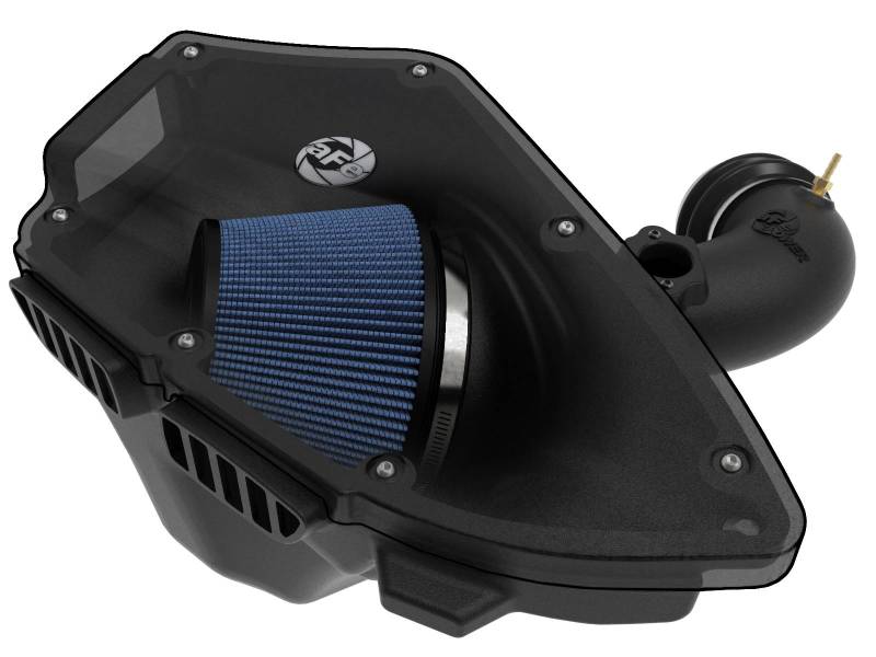 aFe Magnum FORCE Stage-2 Si Pro 5R Cold Air Intake System: BMW 3-Series E9 54-81012-B Photo - Unmounted