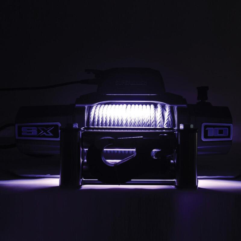 Superwinch 10000 LBS 12 VDC 3/8in x 85ft Wire Rope SX 10000 Winch 1710200 1710200 Photo - Close Up