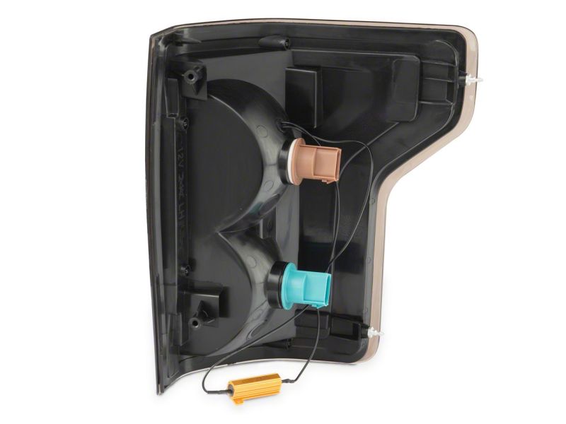 Raxiom 15-17 Ford F-150 Axial Series LED Tail Lights- Blk Housing (Smoked Lens) T569481 T569481 Photo - Close Up