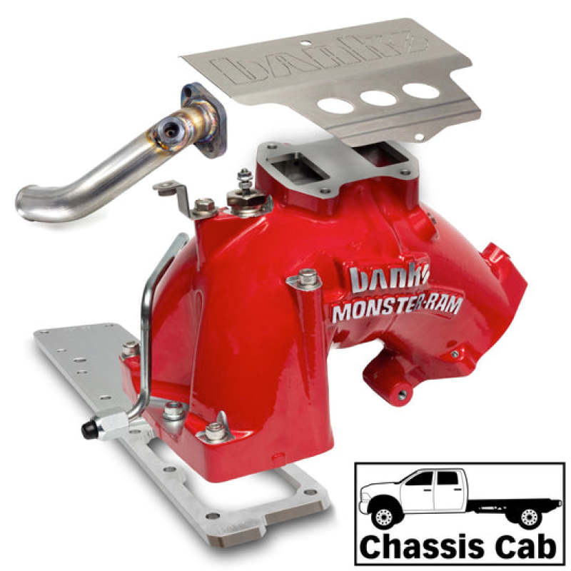 Banks Power 13-18 Dodge RAM 6.7L Monster-Ram Intake System W/Fuel Line-Chassis Cab Red 42804-R 42804-R User 1