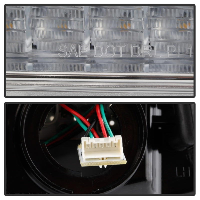Spyder Jeep Wrangler 2018-2019 (LED Model Only) LED Front Bumper Lights - Sequential Signal - Chrome 5086792 5086792 Photo - Unmounted