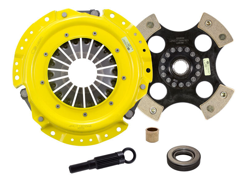 ACT 4-Puck Unsprung Heavy Duty Clutch Kit 91-94 KA24DE NX4-XTR4 Photo - Primary