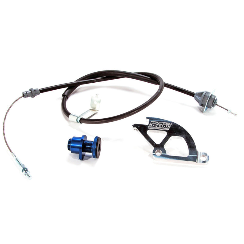 BBK Performance 79-95 Mustang Adjustable Clutch Cable Quadrant & Fw Adjuster 15055 Photo - Primary