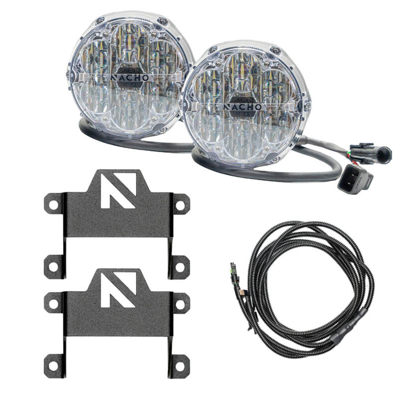 ARB Ford Bronco Nacho SAE Only Plug N Play Fog Light Kit - White V3BC1KWSO V3BC1KWSO Photo - Primary