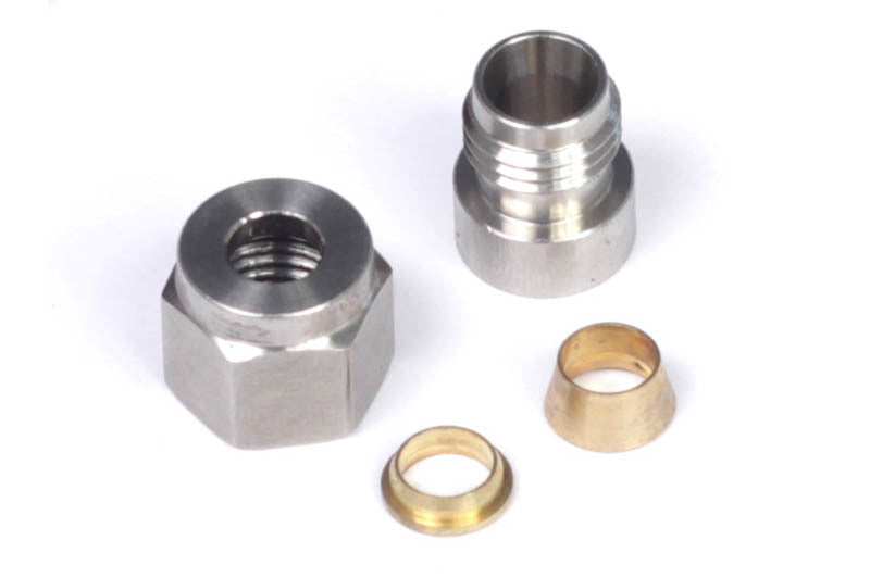 Haltech 1/4" Stainless Steel Weld-on Kit-inc Nut and Ferrule HT-010812 Photo - Primary