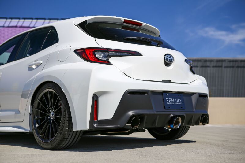 Remark 2023+ Toyota GR Corolla Elite Spec Cat-Back Exhaust w/ Outer Polished & Center Burned TI Tips RK-C3076T-05 RK-C3076T-05 User 1