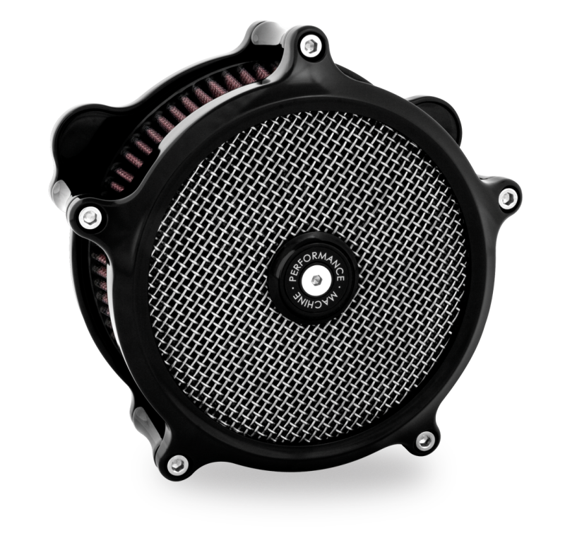 Performance Machine 23-Up CVO, 2024 Touring Super Gas Air Cleaner - Black Ano 0206-2165-B 0206-2165-B User 1
