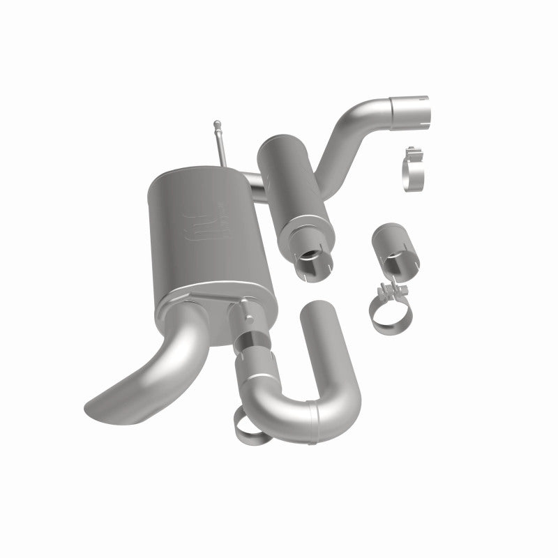 Magnaflow 18-23 Jeep Wrangler JL 2.0L/3.6L Overland Series Axle-Back Exhaust 19620 19620 360 Degree Image Set