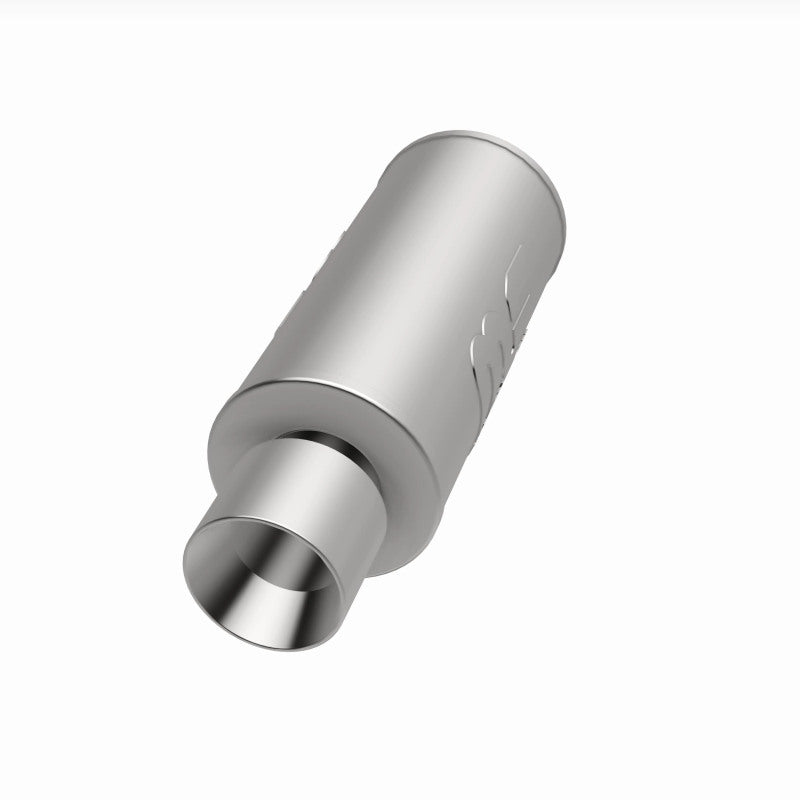 MagnaFlow 6" Round Center/Center Performance Muffler With Tip 14817 360 Degree Image Set