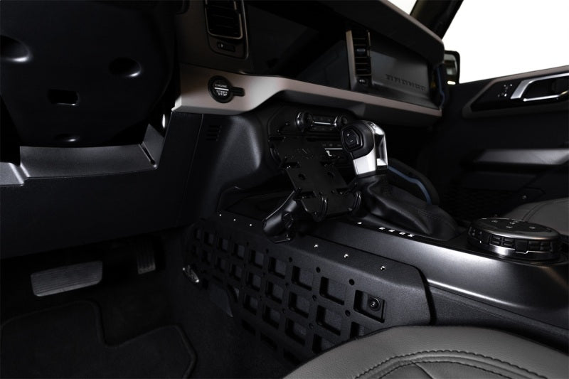 Addictive Desert Designs ADD 21-23 Ford Bronco & Bronco Raptor Center Console Molle Panels AC2302201NA AC2302201NA Photo - Mounted