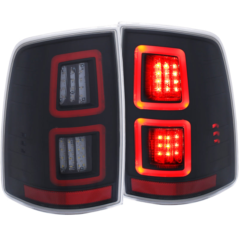 Anzo LED Black 13-17 Dodge Ram 1500/2500/3500 LED Taillights Black 311273 Photo - Primary