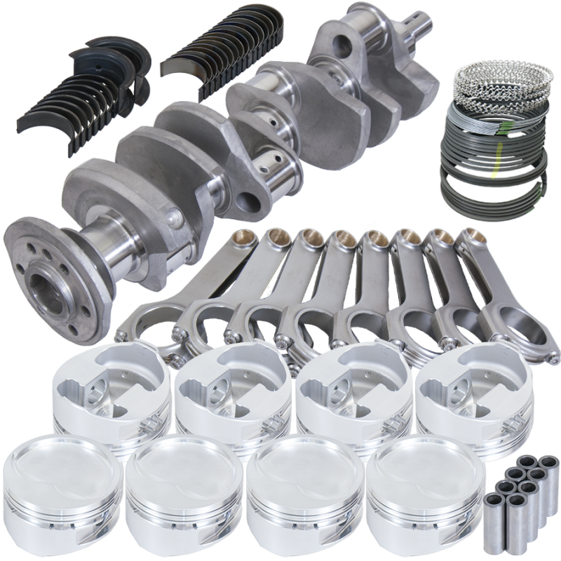 Eagle Chevrolet 350 2-Piece Rear Seal +.060 Bore 4340 Steel Rotating Assembly Kit 35130060 35130060 Photo - Primary