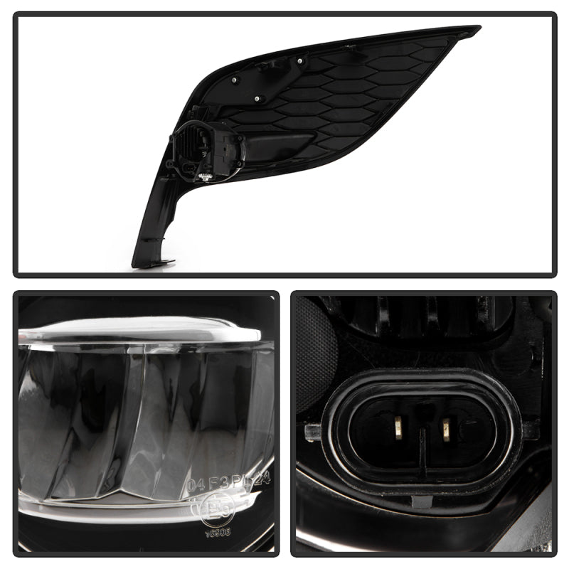 SPYDER 21-23 Toyota Camry SE/XSE OEM Style LED Fog Lights - w/OEM Switch - Clear 9052217 9052217 User 2