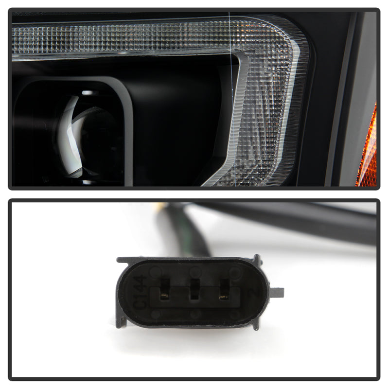 SPYDER 18-20 Ford F-150 Headlights - Halogen Model Only - DRL LED - Black PRO-YD-FF15018HALAP-SEQ-BK 5088475 5088475 User 4