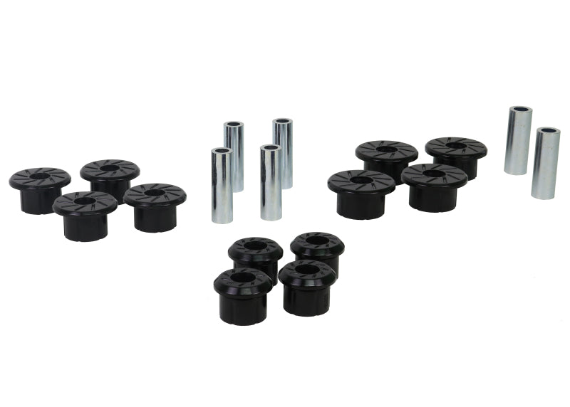 Whiteline 1999-2018 Chevrolet Silverado 1500 Spring - Eye Front/Rear And Shackle Bushing W73821 W73821 Photo - Primary
