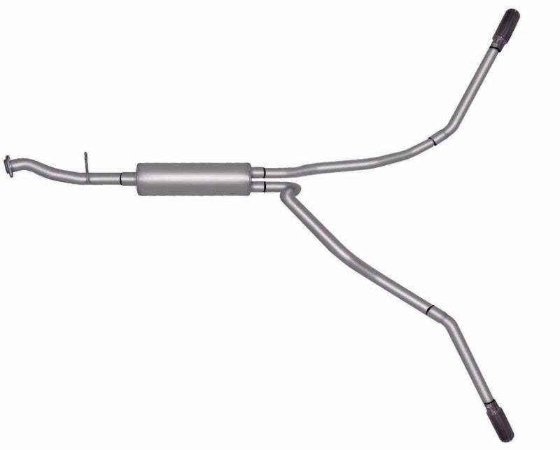 Gibson 99-01 Chevrolet Silverado 1500 Base 4.3L 2.5in Cat-Back Dual Extreme Exhaust - Aluminized 5005 5005 Photo - Primary
