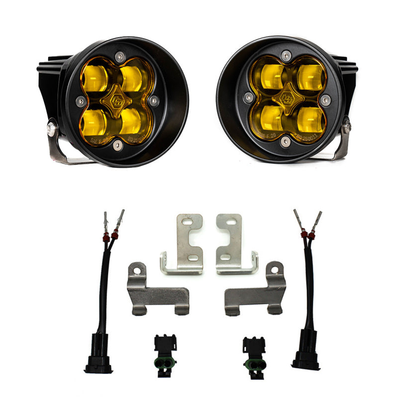 Baja Designs 12-21 Toyota Tacoma/Tundra/4Runner Squadron-R Fog Pocket Light Kit - SAE Amber 447642 447642 User 1