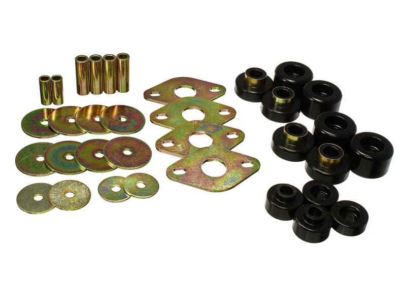 Energy Suspension 01-04 Toyota Tacoma Prerunner Body Bushing Mount Set - Black 8.4112G 8.4112G Photo - Primary