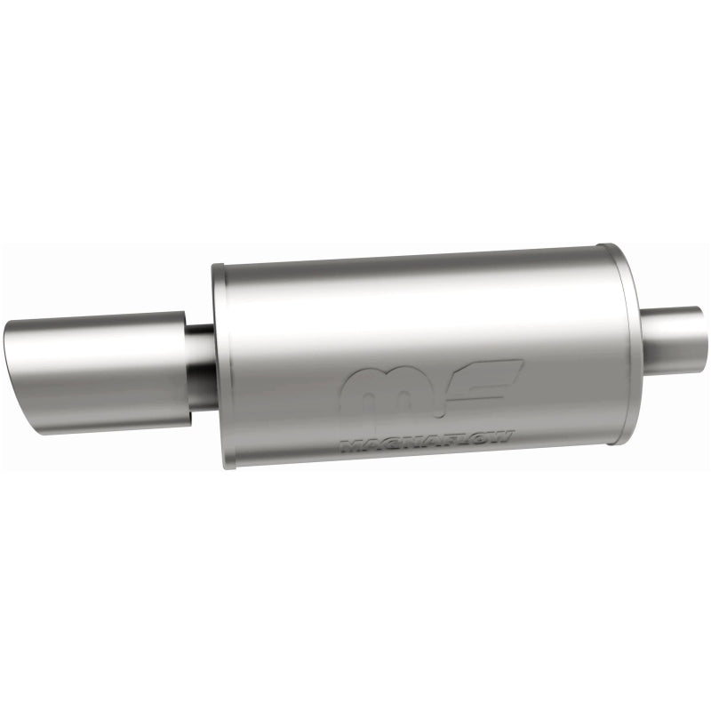 MagnaFlow 7" Round Center/Center Performance Muffler With Tip 14826 Photo - out of package
