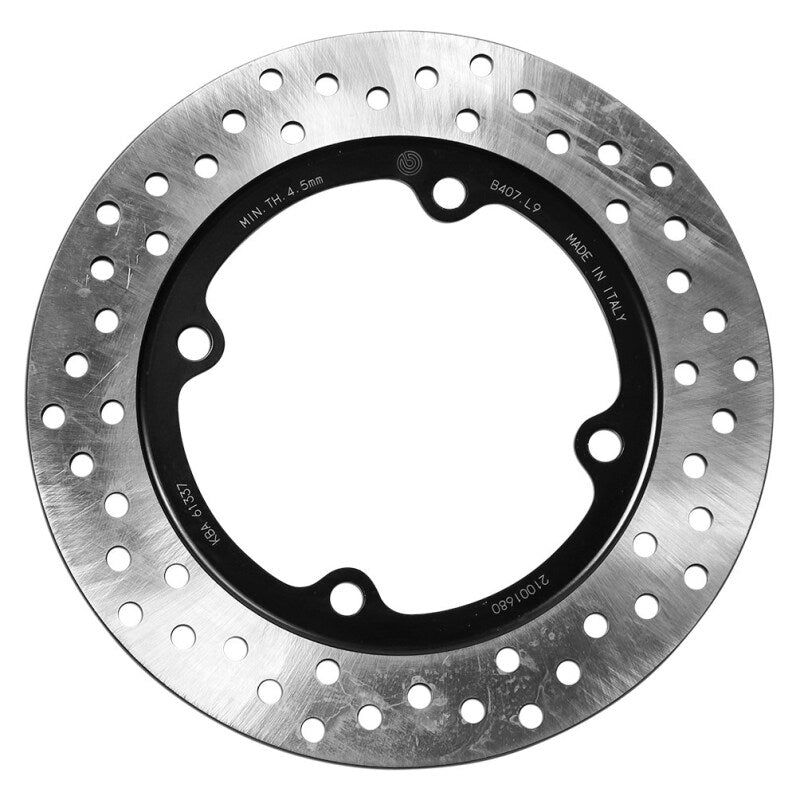 Brembo OE 14-21 Honda CB F 650CC/19-21 Honda CB X 500CC 240x5mm Brake Disc - Rear Fixed 68B407L9 68B407L9 User 1